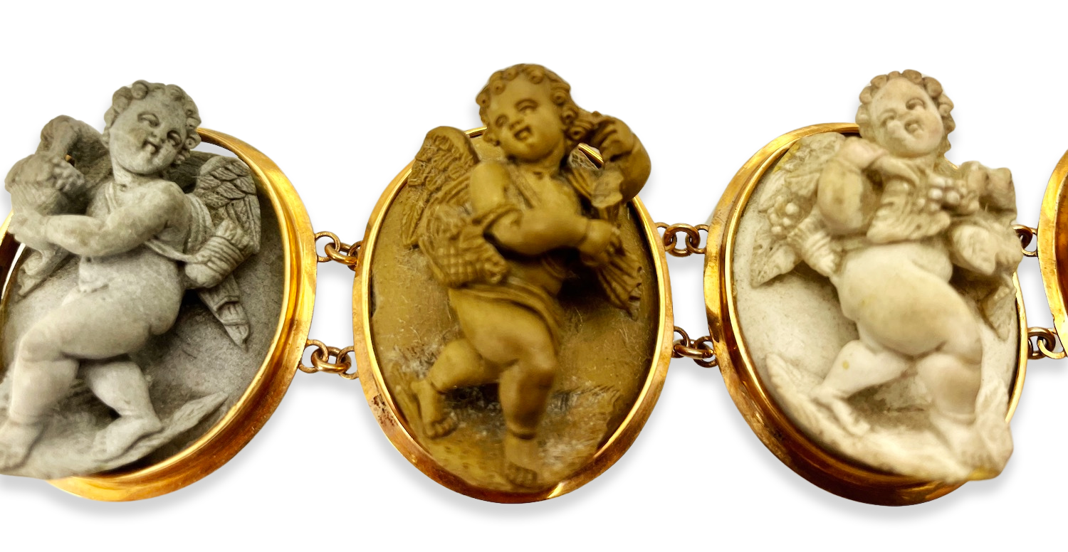 Rare antique cameo collection
