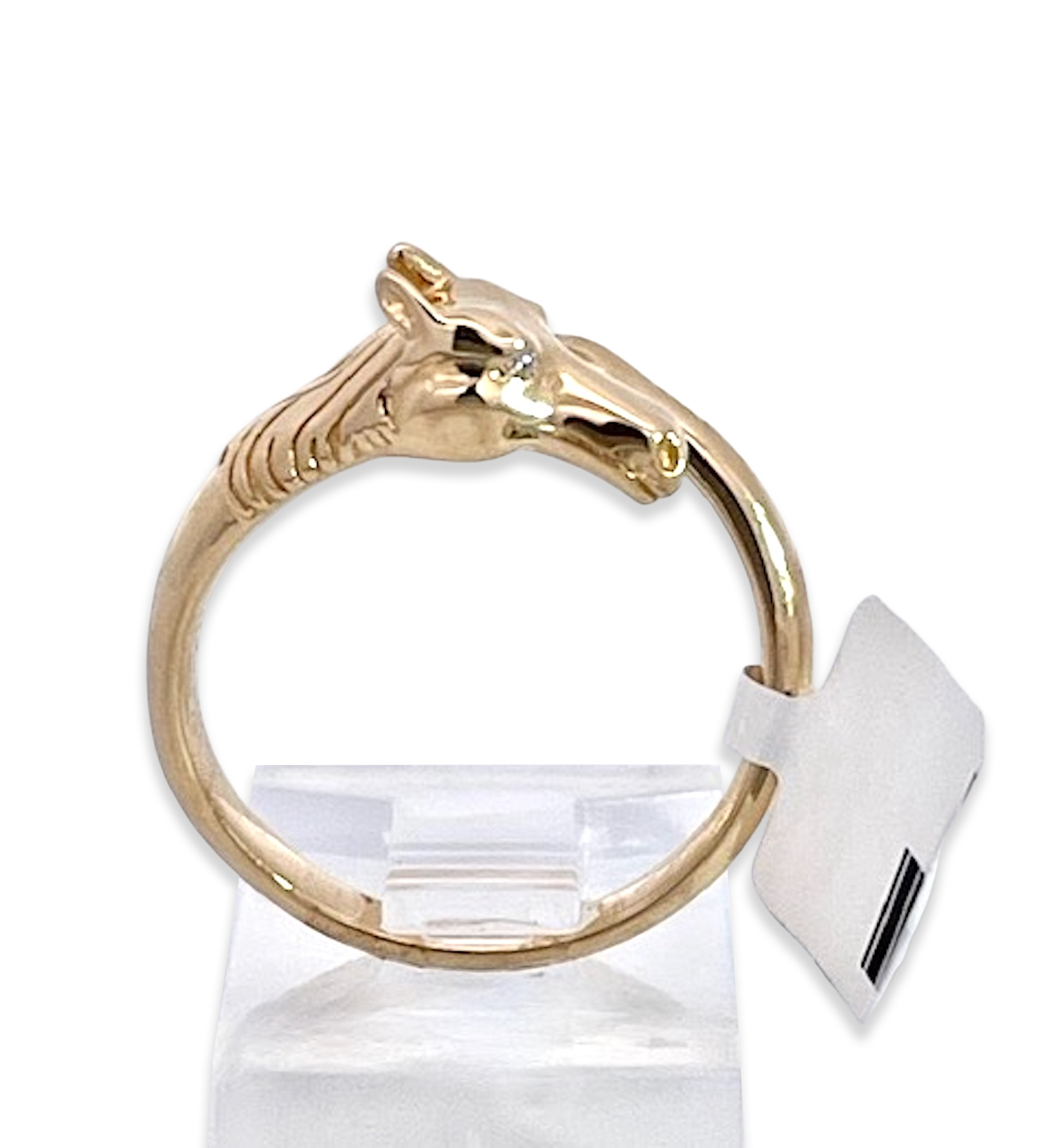 Designer horse ring by Doves Jewelry