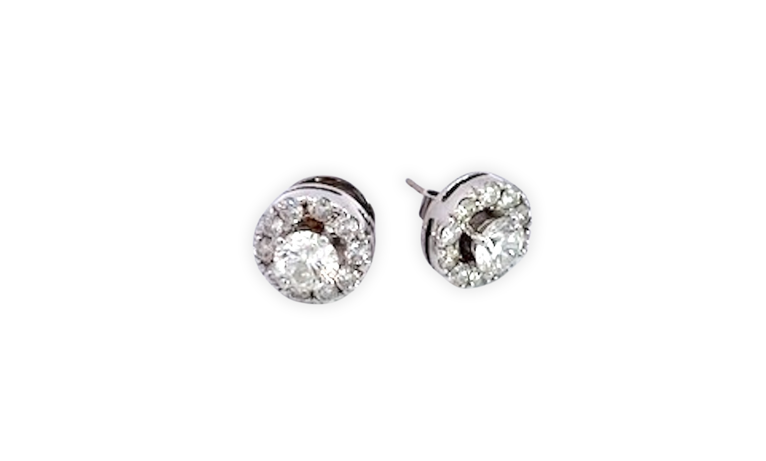 Elegant 18K Stud Earrings