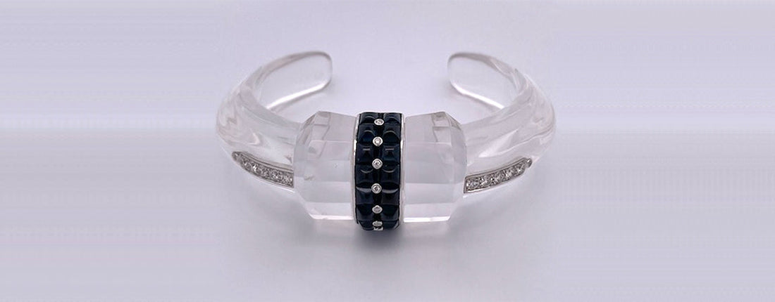 Rock Crystal and Sapphire