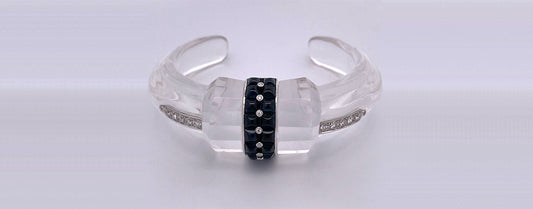Rock Crystal and Sapphire