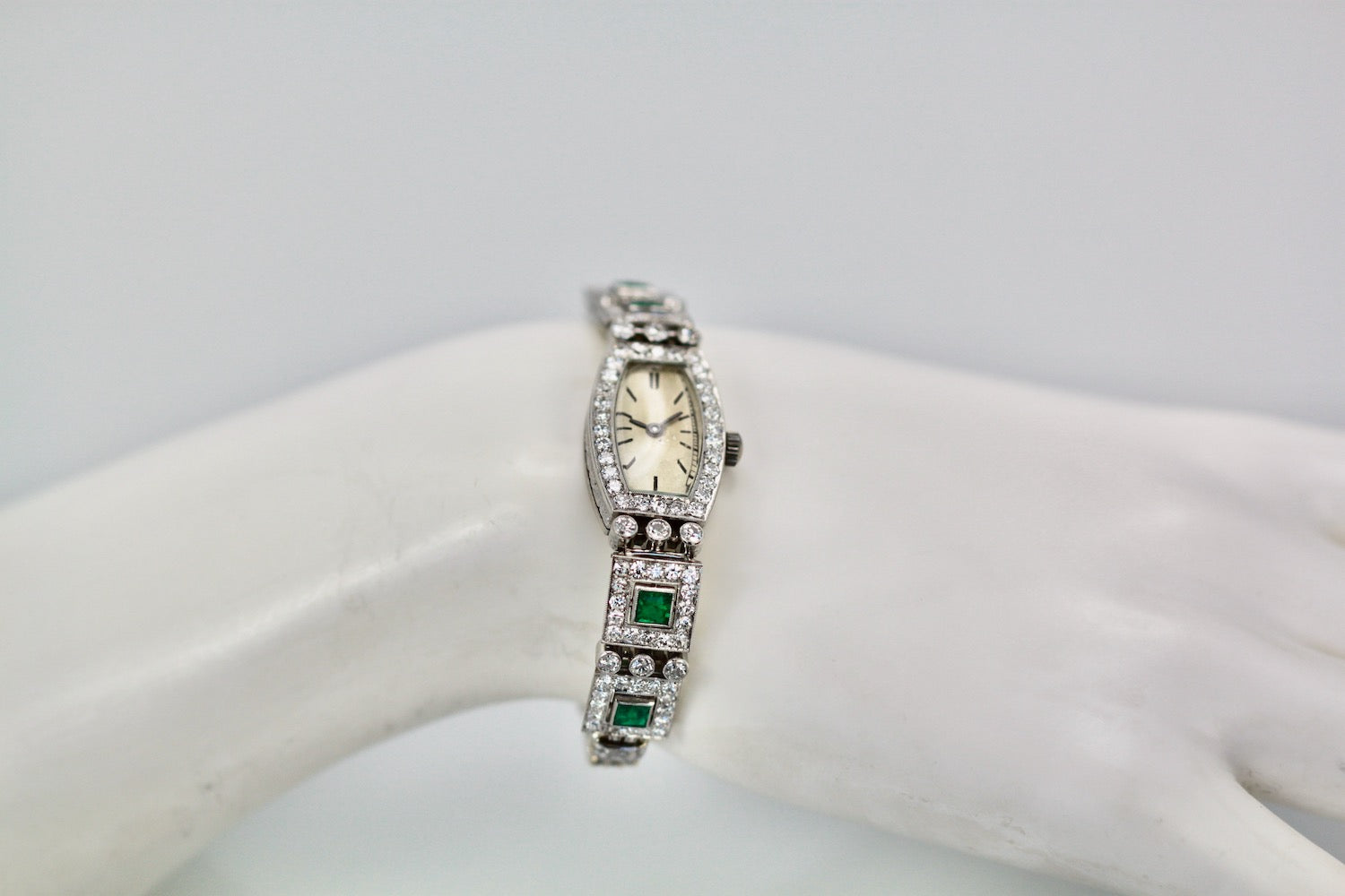 Platinum Ladies strap watch