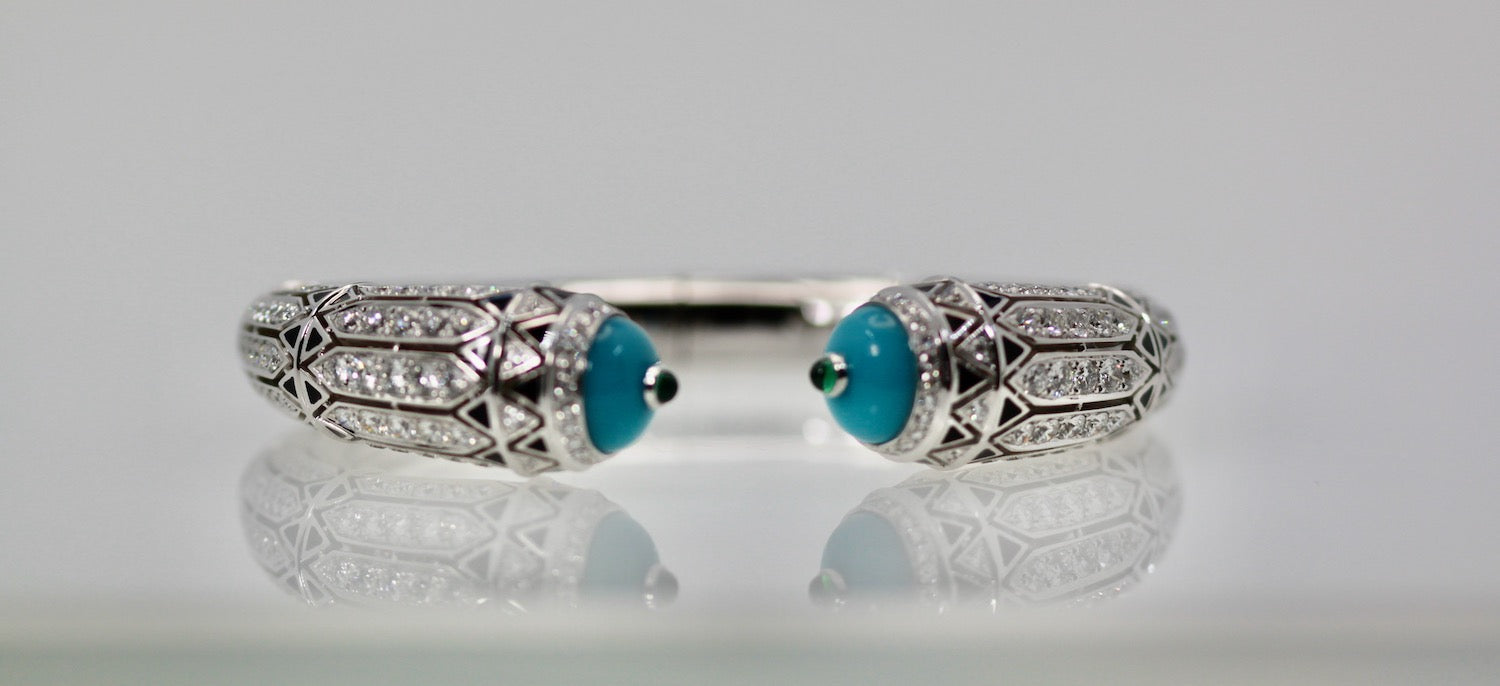 Cartier gem-set luxury bracelet
