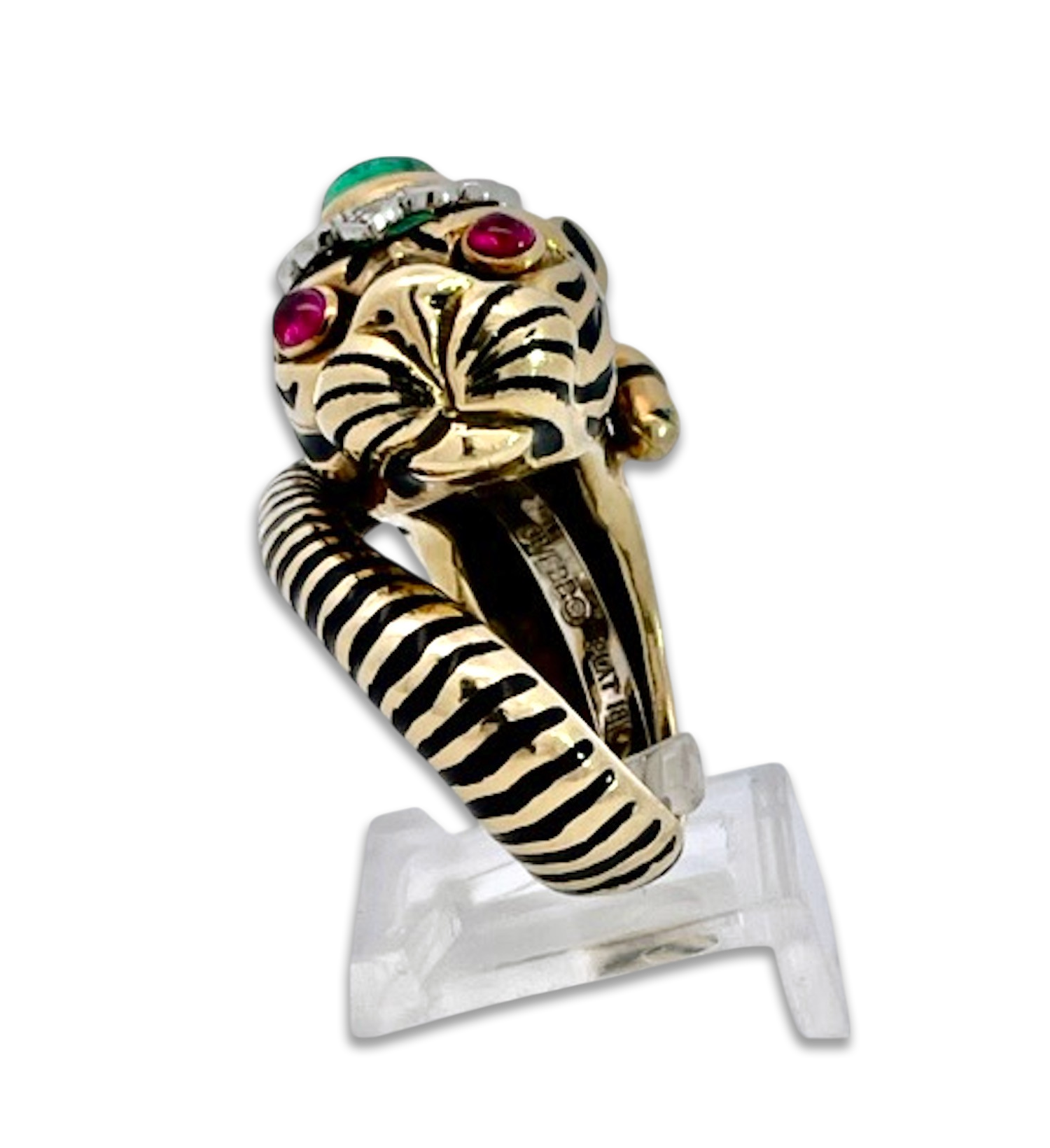 David Webb emerald tiger