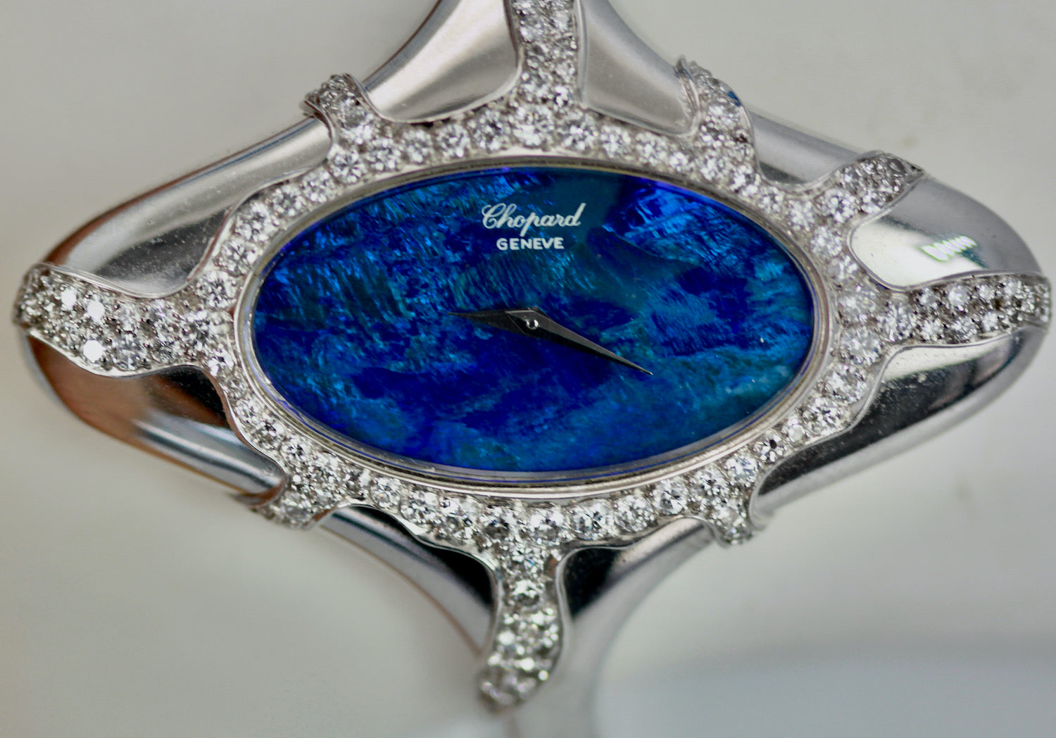 Chopard Black Opal Face Ladies Wristwatch 1970