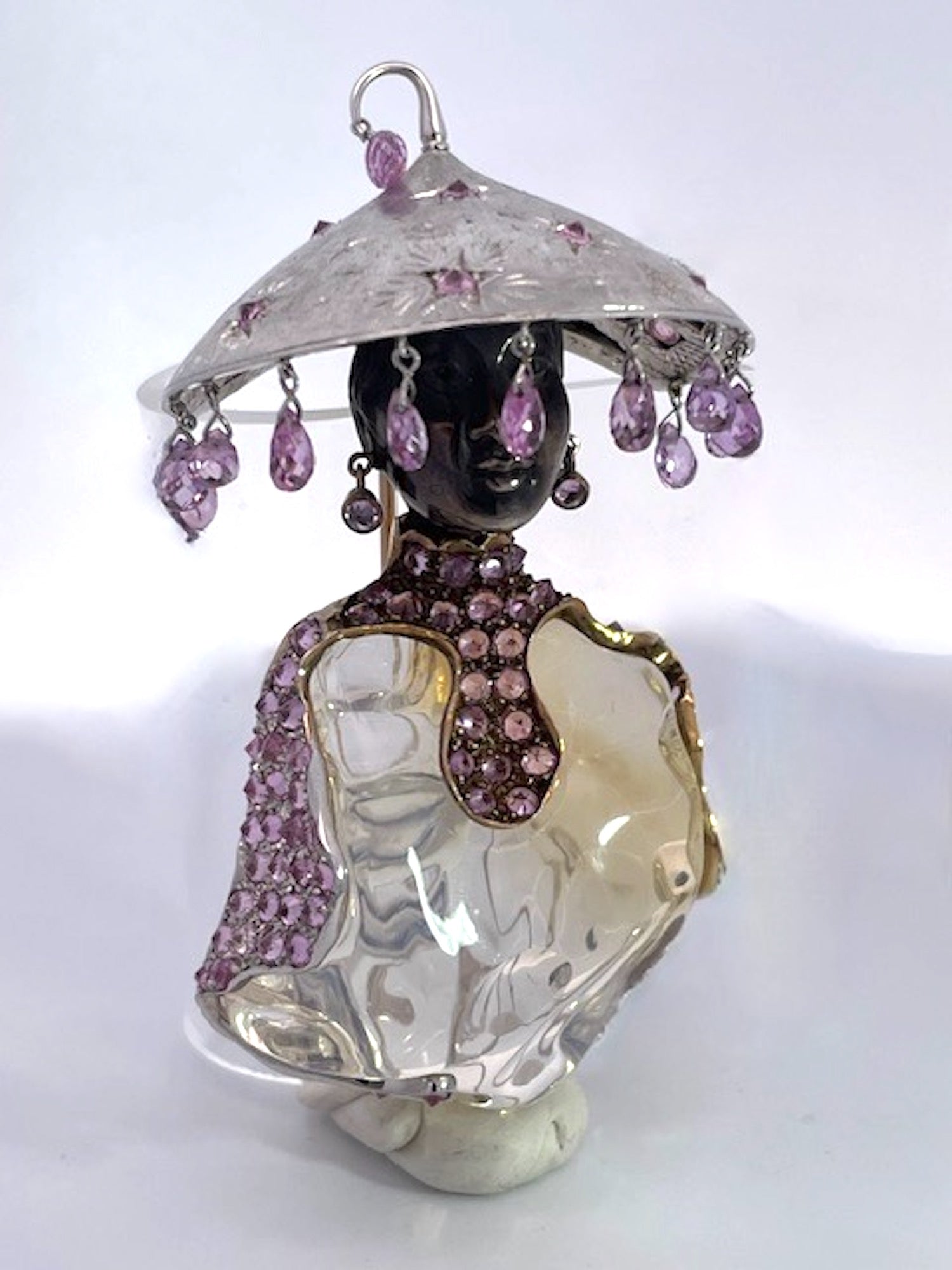 Asian lady pin by Nardi