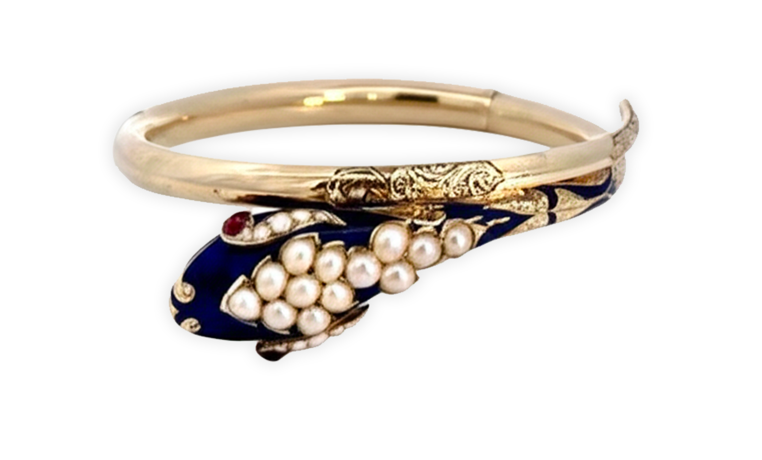 Antique Snake Bracelet in Original Box
