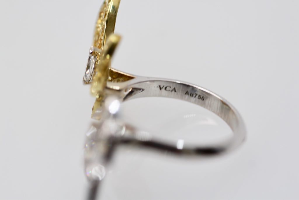 Van Cleef Double Butterfly Ring