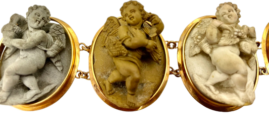 Rare antique cameo collection