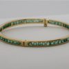 Emerald Bangle Bracelet