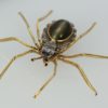 Retro Cat's Eye Chrysoberyl Spider Brooch