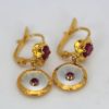 Edwardian / Art Nouveau Ruby Earrings