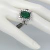 Emerald Diamond Ring - model