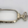 Art Deco Lorgnette With 26" Chain - folded