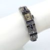 Diamond Platinum Sapphire Watch - on wrist