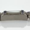 Diamond Platinum Sapphire Watch - bottom angle