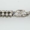 Art Deco Diamond Platinum Bracelet - chain