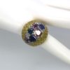 David Webb Fancy Sapphire Bombe Ring - model #2