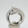 Cartier Panther Diamond Ring - detail