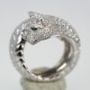 Cartier Panther Diamond Ring - on stand
