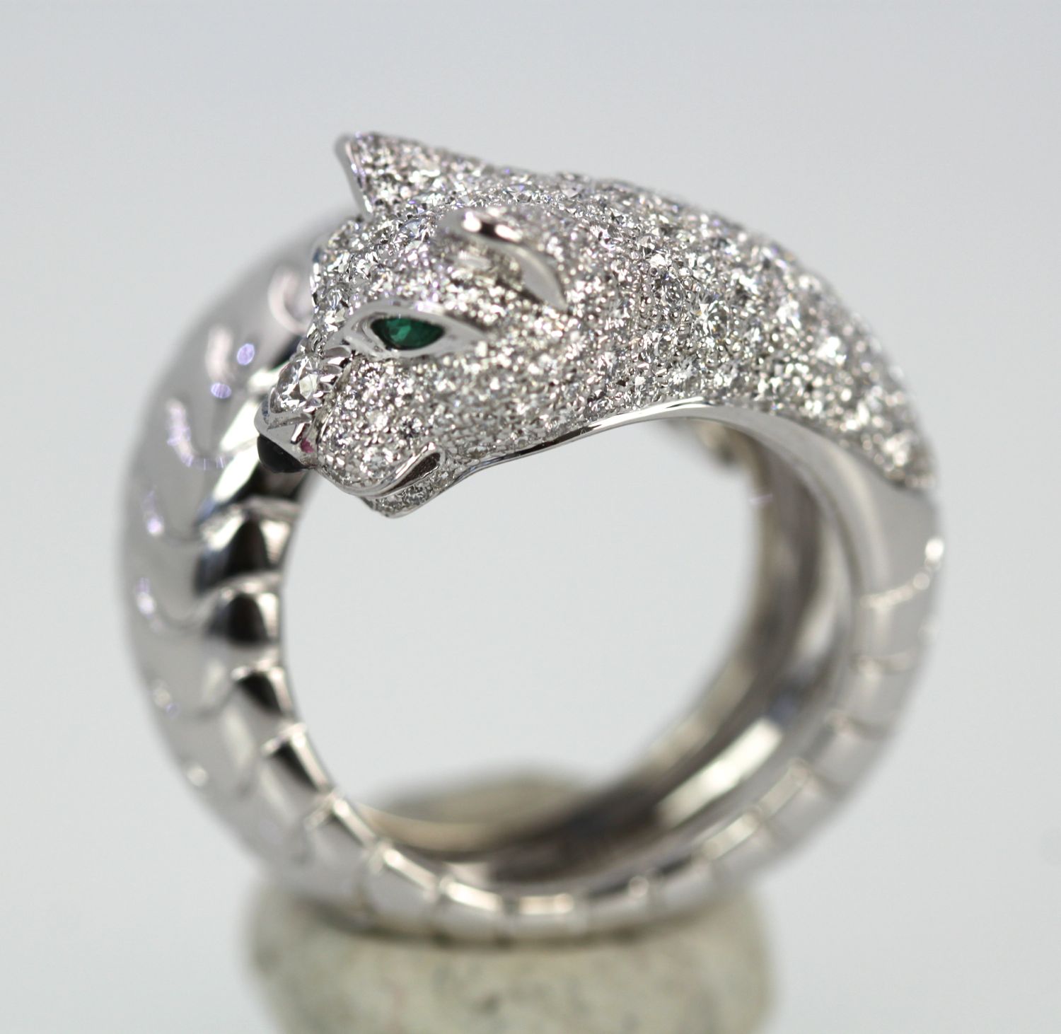 cartier panther ring vintage