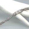 Deco 18K Round & Baguette Diamond 6.97 Carats Bracelet style