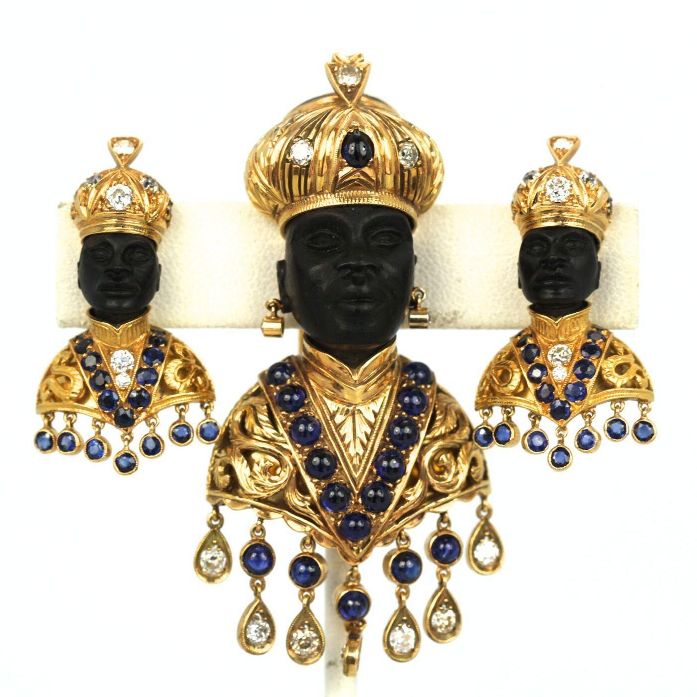 Blackamoor jewelry history deals