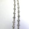 Diamond Platinum Eternity Necklace 40″ Long 7.05 Carats F & VS close up