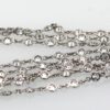 Diamond Platinum Eternity Necklace 40″ Long 7.05 Carats F & VS wide