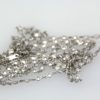 Diamond Platinum Eternity Necklace 40″ Long 7.05 Carats F & VS detail