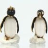 Fasano Gold Moonstone Enamel Penguins - set