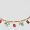 Tutti Frutti Necklace Diamonds Carved Emeralds, Rubies, Sapphires 18K Gold #4