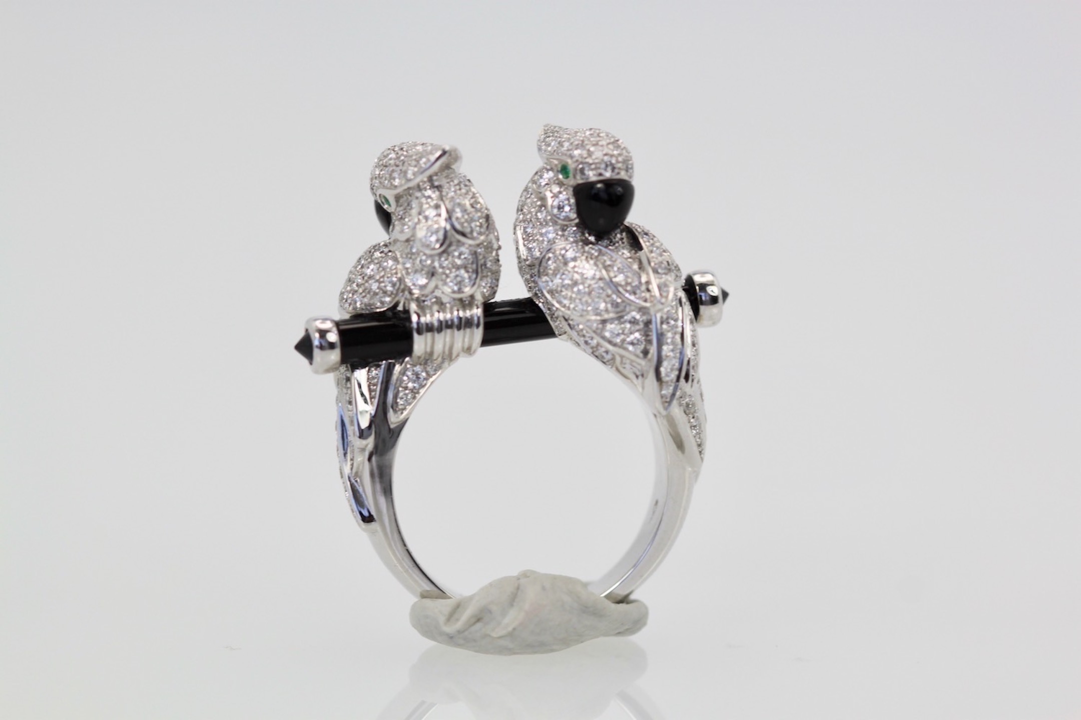 cartier parrot ring