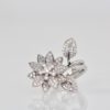 Van Cleef Diamond Lotus Ring Size 53 -3