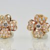 Van Cleef Cosmos Diamond Earrings non-pierced small model-1