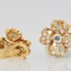 Van Cleef Cosmos Diamond Earrings non-pierced small model-2