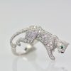 Cartier Diamond Walking Panthere Ring #3