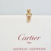 Cartier Diamond Panthere Lapel Pin 18K certificate