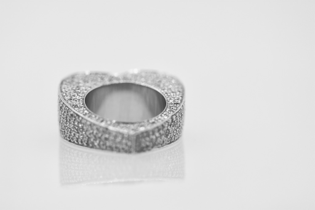 Piaget Full Diamond Heart Ring 18K #5