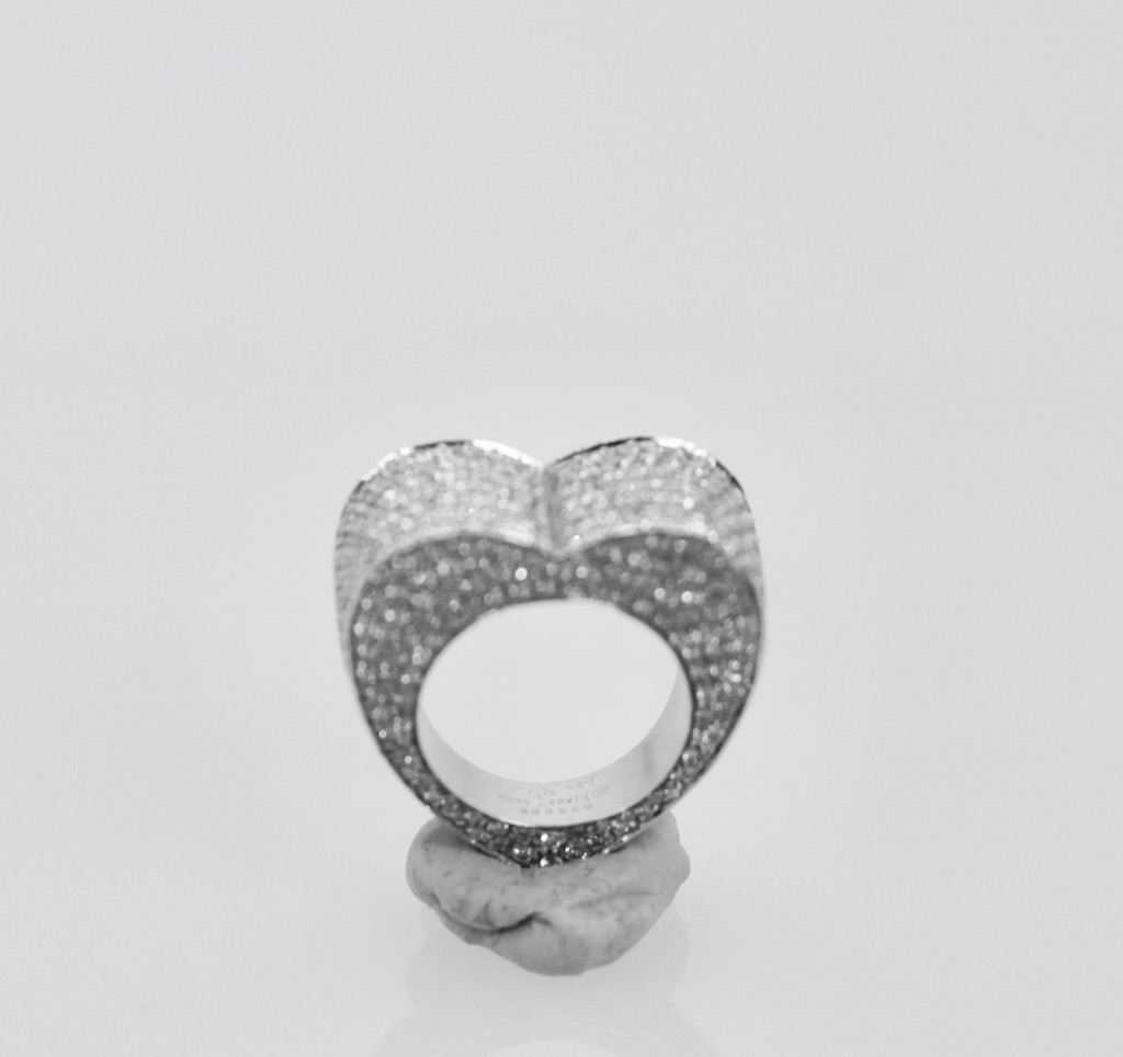 Piaget Full Diamond Heart Ring 18K #6