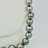 Tahitian South Seas Black Pearl Necklace with Diamond Deco Plaque view