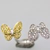 Van Cleef Double Butterfly Ring