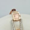 retro 14 Karat Ruby Diamond Watch Ciny Watch Co. Le Noirmont - model 2