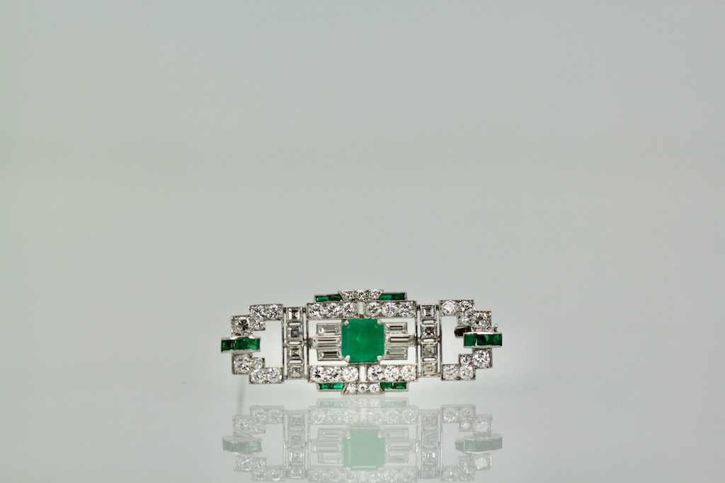 Deco Platinum Charm Necklace – Cris Notti Jewels