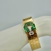 Emerald Diamond  Honeycomb Bracelet - model 2