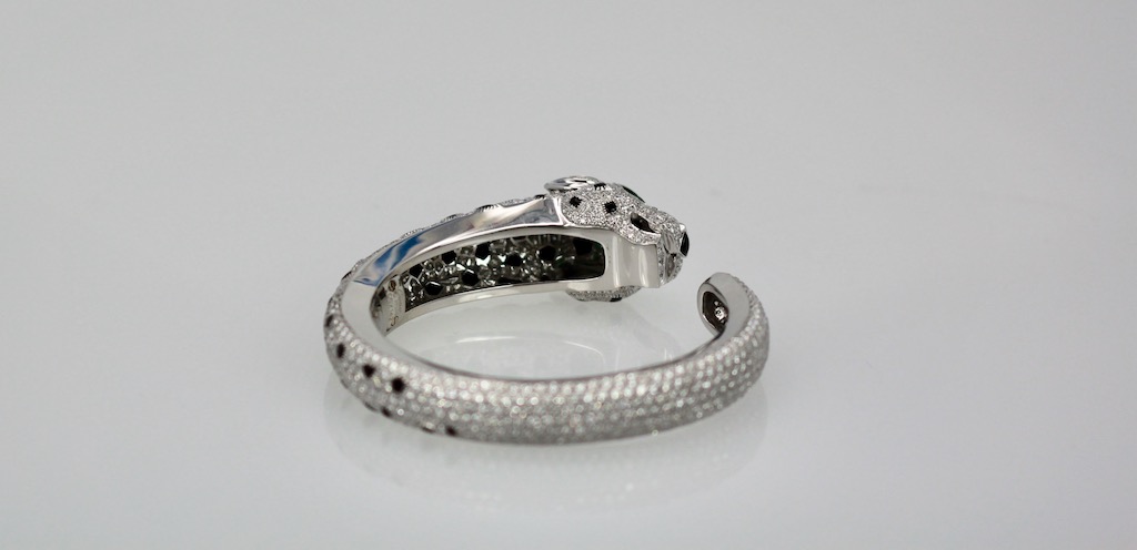 Cartier “Platinum” Diamond Panthere Bracelet – inside #2