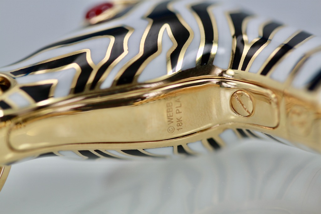 David webb on sale zebra bracelet