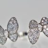 Van Cleef & Arpels Double Butterfly Diamond Ring