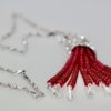 Cartier Les Oiseaux Liberes Ruby Diamond Necklace - bottom angle