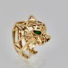 Cartier Gold Open Panthere Ring - angle 2